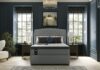 A photo of Sealy Turing Plush Medium Divan Bed