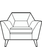 Accent chair diagram