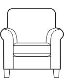 Accent chair diagram