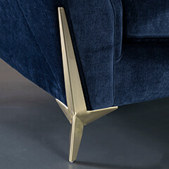 Brushed gold diagram